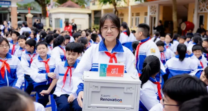 Xiaomi Việt Nam tân trang điểm trường vùng cao bị lũ lụt và tặng thiết bị cho nhà trường thông qua chiến dịch Xiaomi Renovation 2025