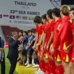 Bên lề trận chung kết bóng đá nam SEA Games 33 ở Thái Lan