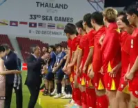Bên lề trận chung kết bóng đá nam SEA Games 33 ở Thái Lan