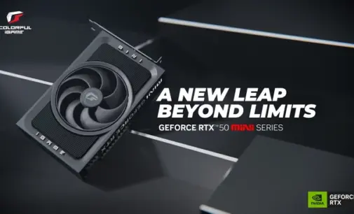 COLORFUL ra mắt dòng card đồ họa iGame GeForce RTX 50 MINI OC dành cho các hệ thống máy tính nhỏ gọn