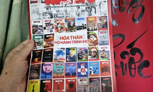 Chia tay báo Tuổi Trẻ Cuối Tuần