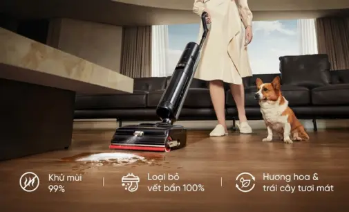 Dreame giới thiệu bộ đôi hút bụi lau nhà “sạch sâu” H15 Pro FoamWash và L50 Ultra CE tại Việt Nam