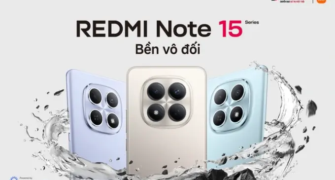 Đặt trước Redmi Note 15 Series tại hệ thống Di Động Việt với loạt ưu đãi