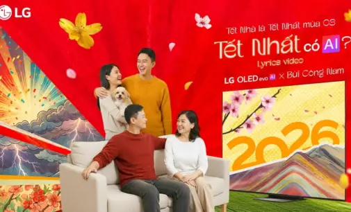 LG Việt Nam khởi động “Tết Nhà Là Tết Nhất” mùa 3 với MV “Tết Nhất Có AI”và triển lãm sản phẩm mới