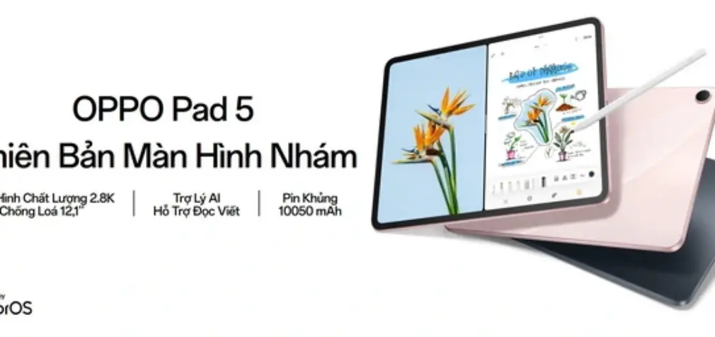 OPPO Việt Nam giới thiệu tablet OPPO Pad 5 phiên bản màn hình nhám với sức mạnh từ AI