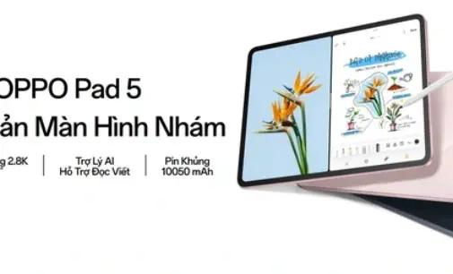 OPPO Việt Nam giới thiệu tablet OPPO Pad 5 phiên bản màn hình nhám với sức mạnh từ AI