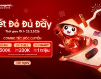 Di Động Việt triển khai chương trình “Tết Đỏ Đủ Đầy” với những combo công nghệ giá tốt