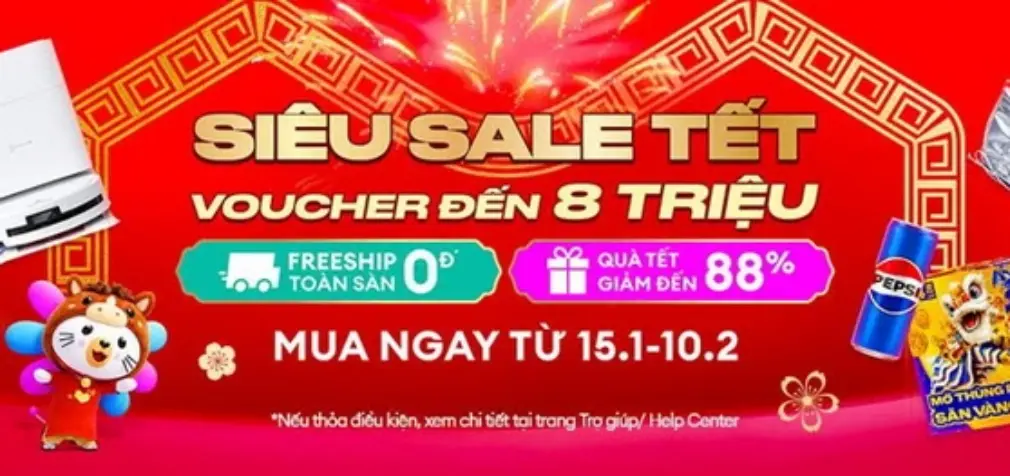 Lazada khởi động lễ hội mua sắm “Siêu Sale Tết” Bính Ngọ 2026 với “siêu deal