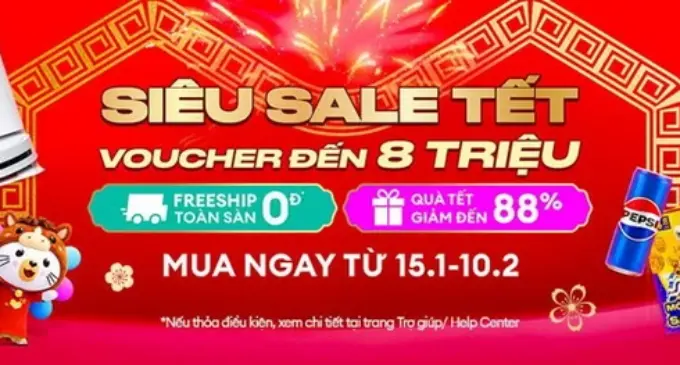 Lazada khởi động lễ hội mua sắm “Siêu Sale Tết” Bính Ngọ 2026 với “siêu deal
