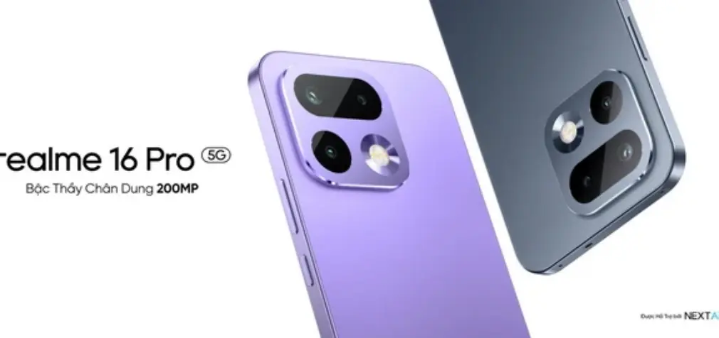 Realme Việt Nam ra mắt realme 16 Pro 5G và realme 16 5G với AI camera 200MP và pin 7.000mAh