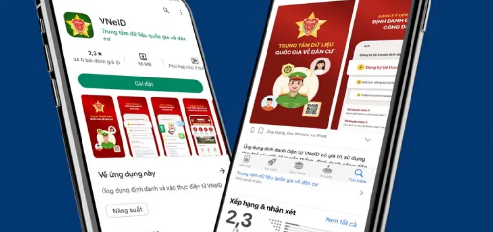 Ứng dụng định danh điện tử VNeID có phiên bản mới 2.2.5