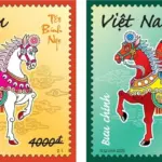 Bộ tem Tết Bính Ngọ 2026