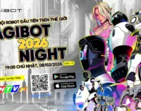 Chương trình nghệ thuật do robot hình người trình diễn đầu tiên trên thế giới AGIBOT Night 2026 được HTV live stream tại Việt Nam