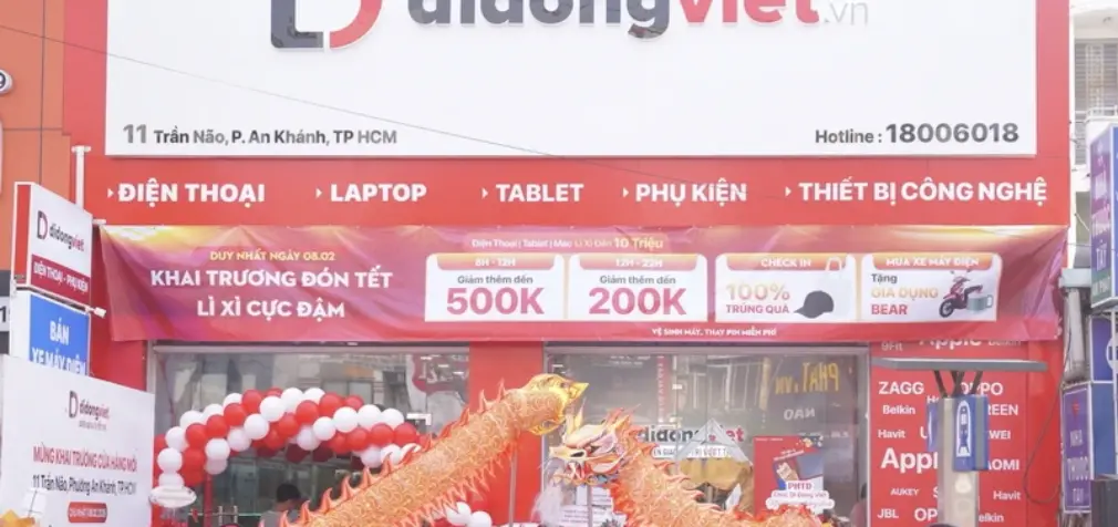 Di Động Việt khai trương trung tâm mua sắm công nghệ mới