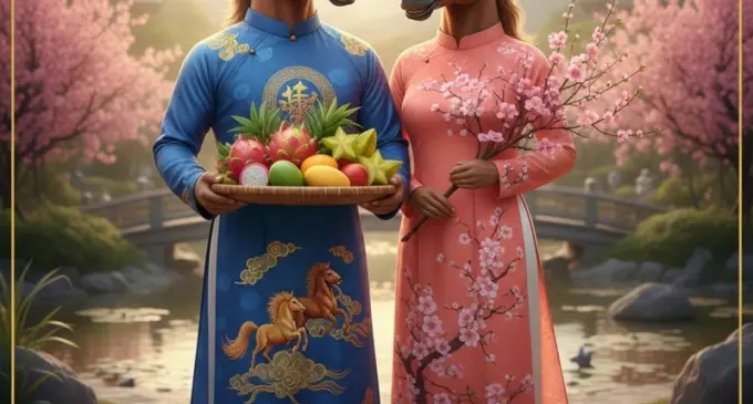 Con ngựa Tết Bính Ngọ