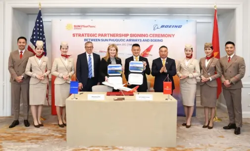 Boeing và Sun PhuQuoc Airways công bố thỏa thuận mua 40 máy bay Boeing 787 Dreamliner