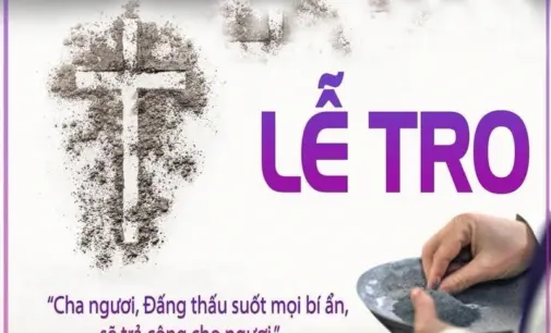 Lễ Tro trong ngày thứ Sáu của mùa Chay Thánh 2026