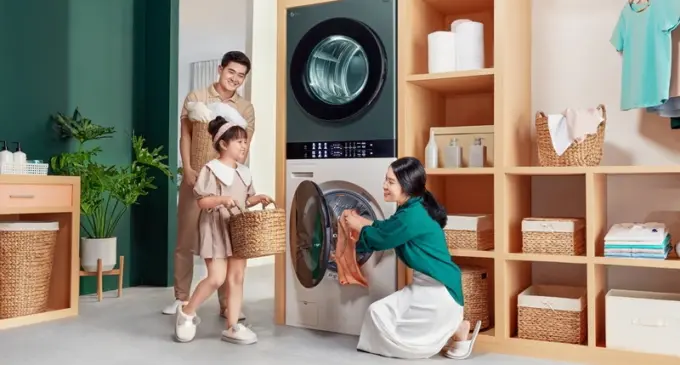 LG tiếp tục dẫn đầu thị trường máy giặt sấy tại Việt Nam 9 năm liên tiếp