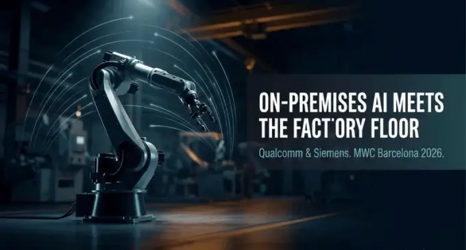 Qualcomm mang đến MWC 2026 Barcelona giải pháp AI công nghiệp và kết nối 5G riêng qua mô hình nhà máy tự động Siemens