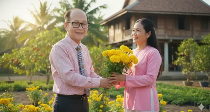 Lý do ông bạn hưu trí không thể tặng hoa ngày 8-3?