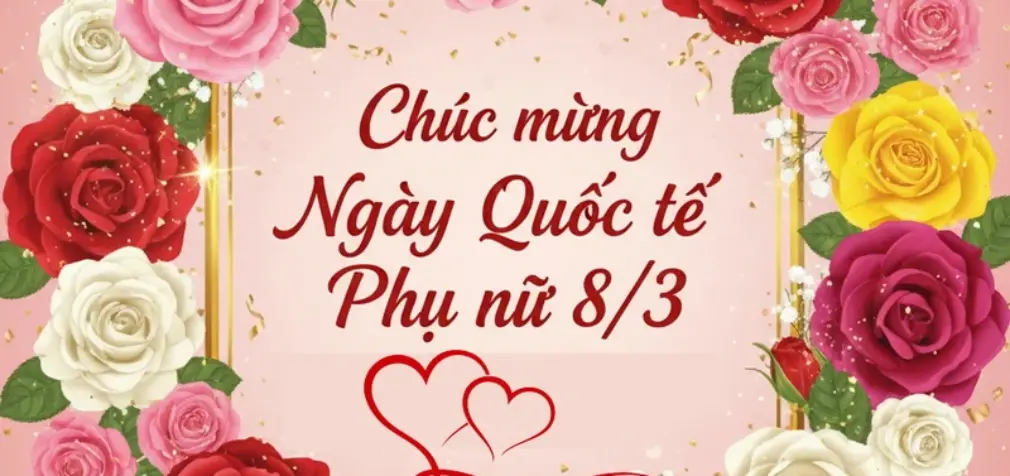 Chúc mừng các bạn nữ quý yêu