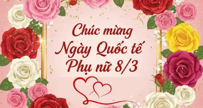 Chúc mừng các bạn nữ quý yêu