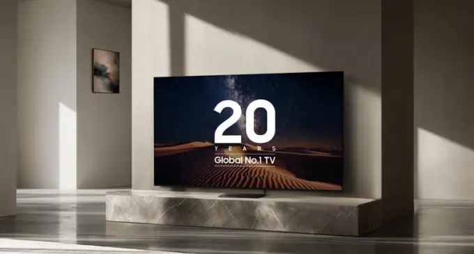 Samsung 20 năm liên tiếp giữ vị trí thương hiệu TV số 1 thế giới
