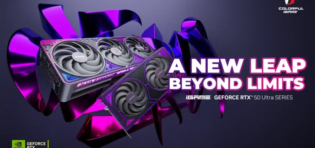 COLORFUL ra mắt dòng card đồ họa iGame GeForce RTX 50 Ultra Series với thiết kế đậm chất đường phố