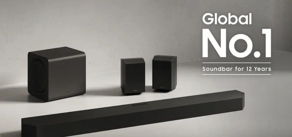 Samsung tiếp tục là thương hiệu loa thanh số 1 toàn cầu 12 năm liên tiếp