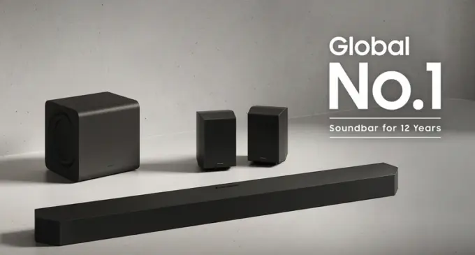Samsung tiếp tục là thương hiệu loa thanh số 1 toàn cầu 12 năm liên tiếp