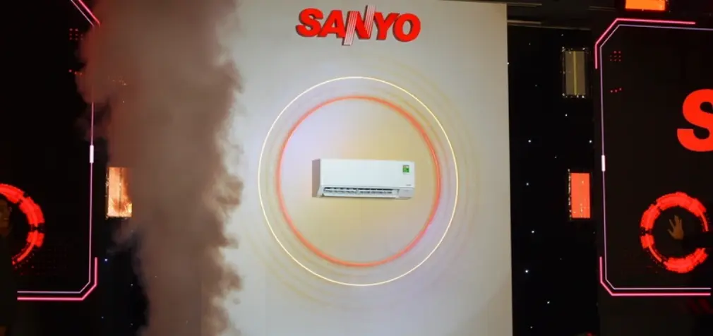 SANYO trở lại thị trường Việt Nam với dòng máy điều hòa chất lượng Nhật cho giới trẻ
