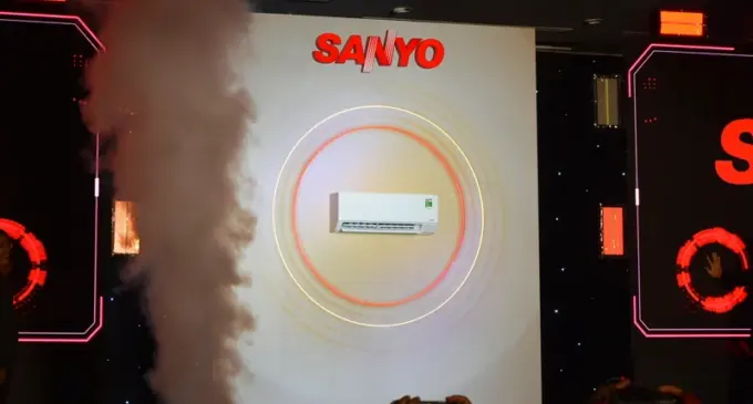 SANYO trở lại thị trường Việt Nam với dòng máy điều hòa chất lượng Nhật cho giới trẻ