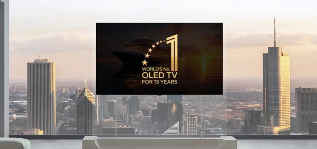 LG 13 năm liên tiếp dẫn đầu thị trường TV OLED toàn cầu