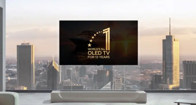 LG 13 năm liên tiếp dẫn đầu thị trường TV OLED toàn cầu