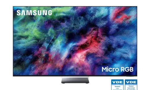 TV Samsung Micro RGB đạt chứng nhận An toàn cho Mắt và Hỗ trợ Nhịp sinh học từ VDE