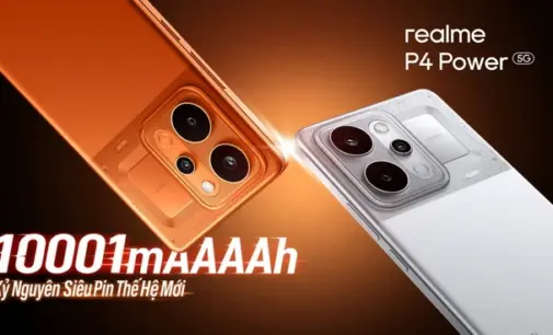 Realme P4 Power pin 10.001mAh mở bán tại Việt Nam