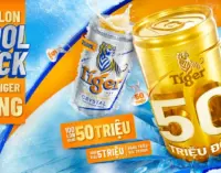 Tiger Beer khuyến mại mùa hè 2026 với hàng triệu giải thưởng “Bật lon Coolpack – Săn Tiger vàng”