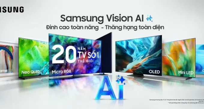 Samsung mở bán tại Việt Nam thế hệ AI TV 2026 – “bạn đồng hành giải trí” trong kỷ nguyên AI