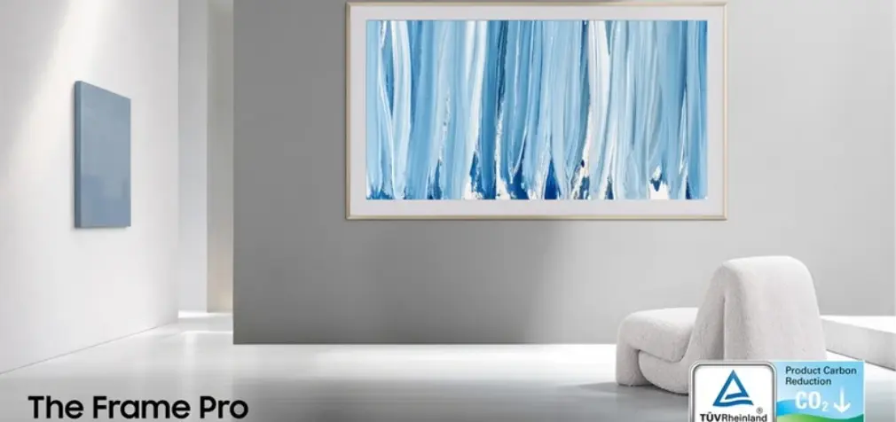Samsung đạt chứng nhận TÜV Rheinland về giảm thải carbon năm 2026 cho nhiều sản phẩm TV và loa thanh cao cấp