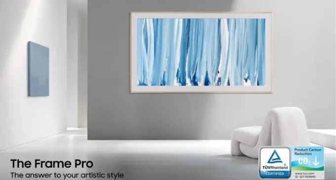 Samsung đạt chứng nhận TÜV Rheinland về giảm thải carbon năm 2026 cho nhiều sản phẩm TV và loa thanh cao cấp