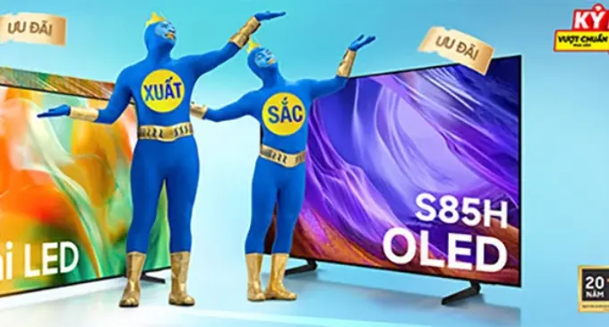 Samsung cùng Điện Máy Xanh giới thiệu bộ đôi AI TV 2026 Mini LED M8X và OLED S85H dành riêng cho người dùng Việt Nam