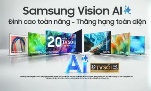 Samsung mở bán online bộ sưu tập AI TV và loa lifestyle 2026 với những ưu đãi độc quyền
