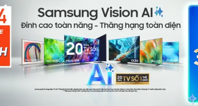 Samsung mở bán online bộ sưu tập AI TV và loa lifestyle 2026 với những ưu đãi độc quyền