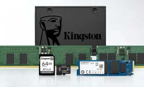 Kingston Technology giới thiệu giải pháp bộ nhớ Design-In DRAM và SSD công nghiệp cho hệ thống máy chủ trọng yếu