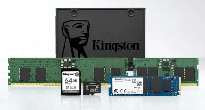Kingston Technology giới thiệu giải pháp bộ nhớ Design-In DRAM và SSD công nghiệp cho hệ thống máy chủ trọng yếu