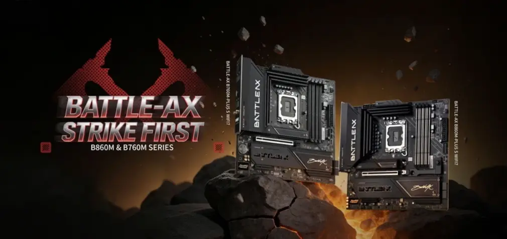COLORFUL ra mắt hai bo mạch chủ BATTLE-AX B860M và B760M hỗ trợ vi xử lý Intel Core và Wi-Fi 7 với tùy chọn DDR4