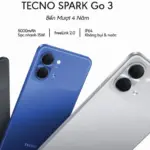 TECNO ra mắt smartphone SPARK GO 3 “bền mượt 4 năm” tại Việt Nam