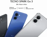 TECNO ra mắt smartphone SPARK GO 3 “bền mượt 4 năm” tại Việt Nam