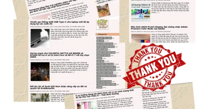 Xin gửi 38 triệu lời cảm ơn đến bạn đọc bằng hữu của tệ xá phamhongphuoc