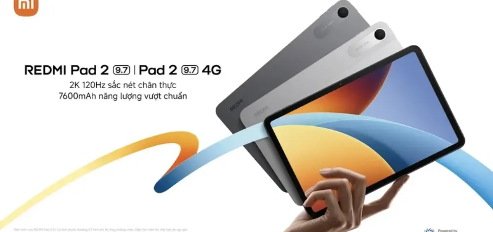 Xiaomi Việt Nam ra mắt máy tính bảng gọn nhẹ mạnh mẽ REDMI Pad 2 9.7